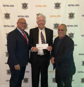 Peter Smyth at the New England Police Benevolent Association Annual Awards and Holiday Dinner