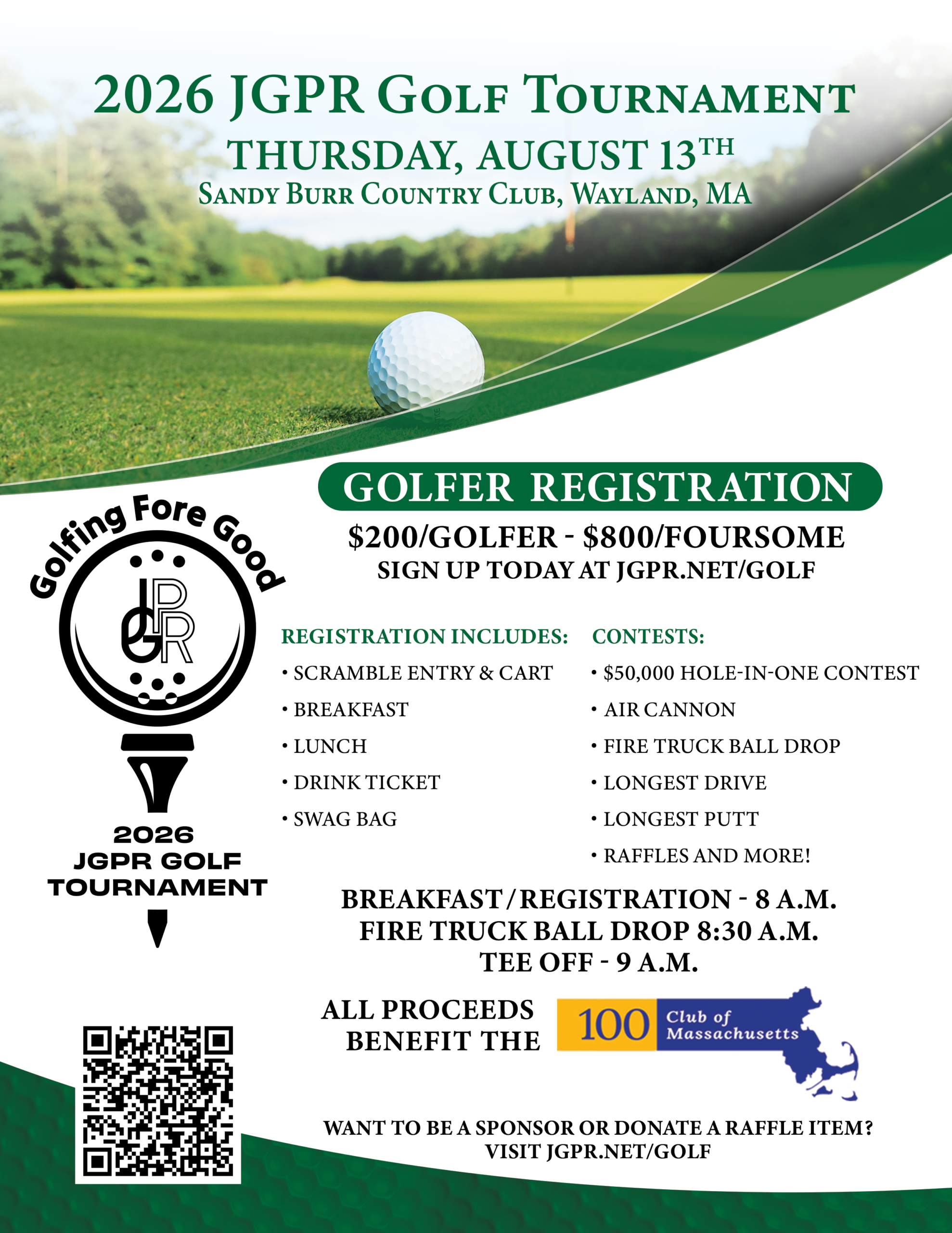 Golf Tournament Flyer