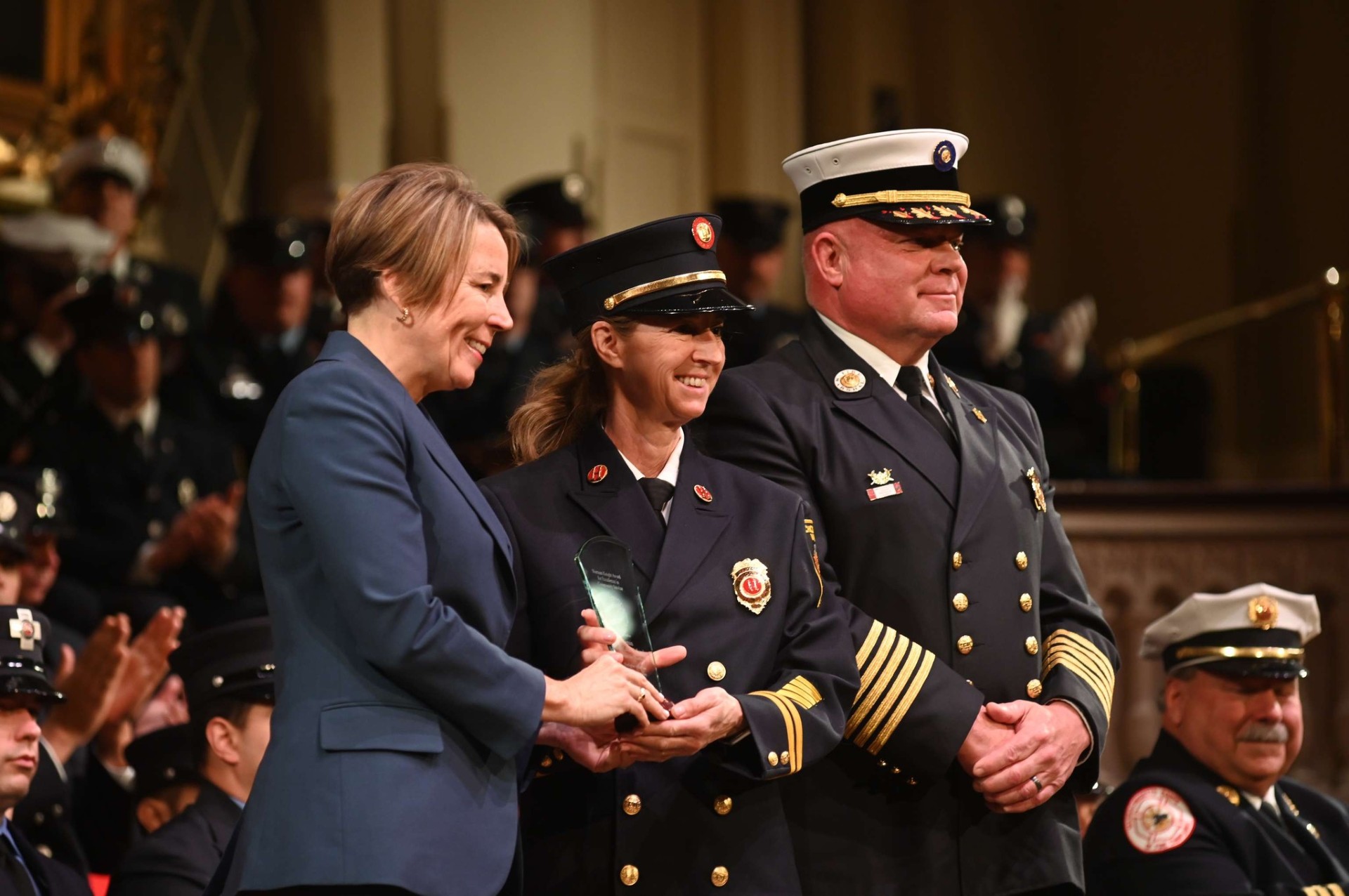 Image for Congratulations Chicopee Fire Captain, 2025 Recipient of Norman Knight Award for Excellence in Community Service